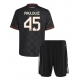 Bayern Munich Aleksandar Pavlovic #45 Replike Rezervni Dres za djecu 2025-26 Kratak Rukav (+ Kratke hlače)